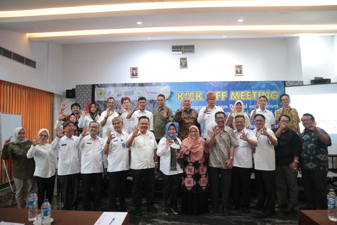 Kick Of Meeting Kedai Reka Universitas Sultan Agung Tirtayasa dan green ekonomi berkelanjutan bagi masyarakat Geopark Bayah Dome