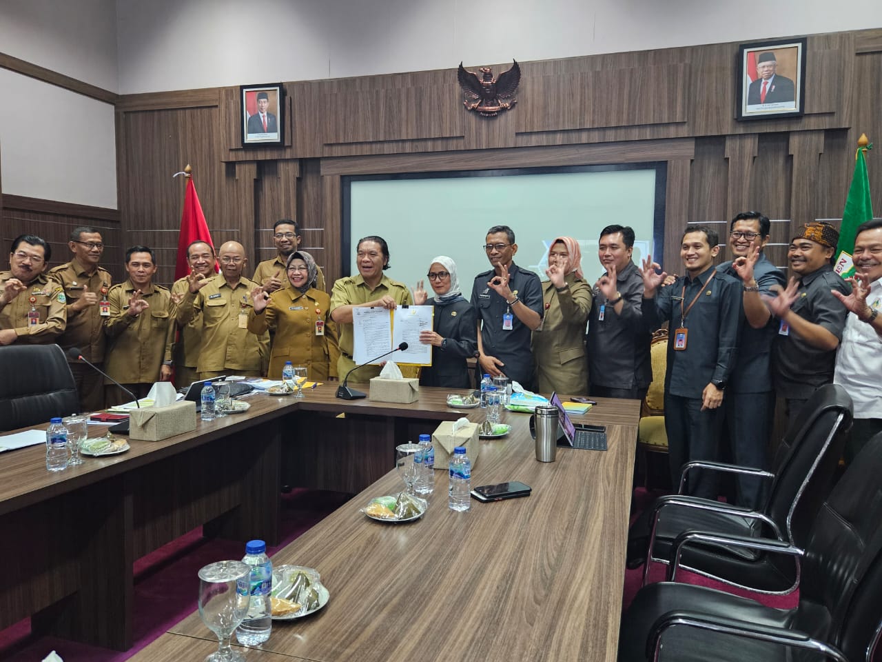 Penandatanganan Rekomendasi Gubernur Banten