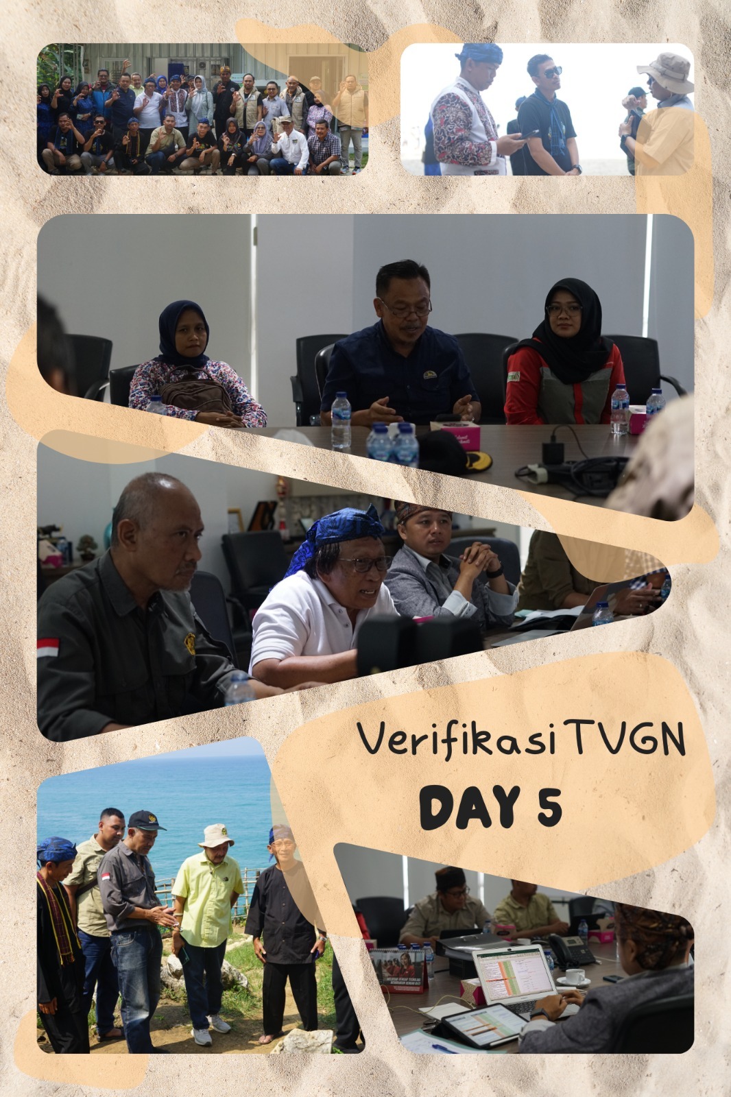 Verifikasi TVGN hari kelima Geopark Nasional