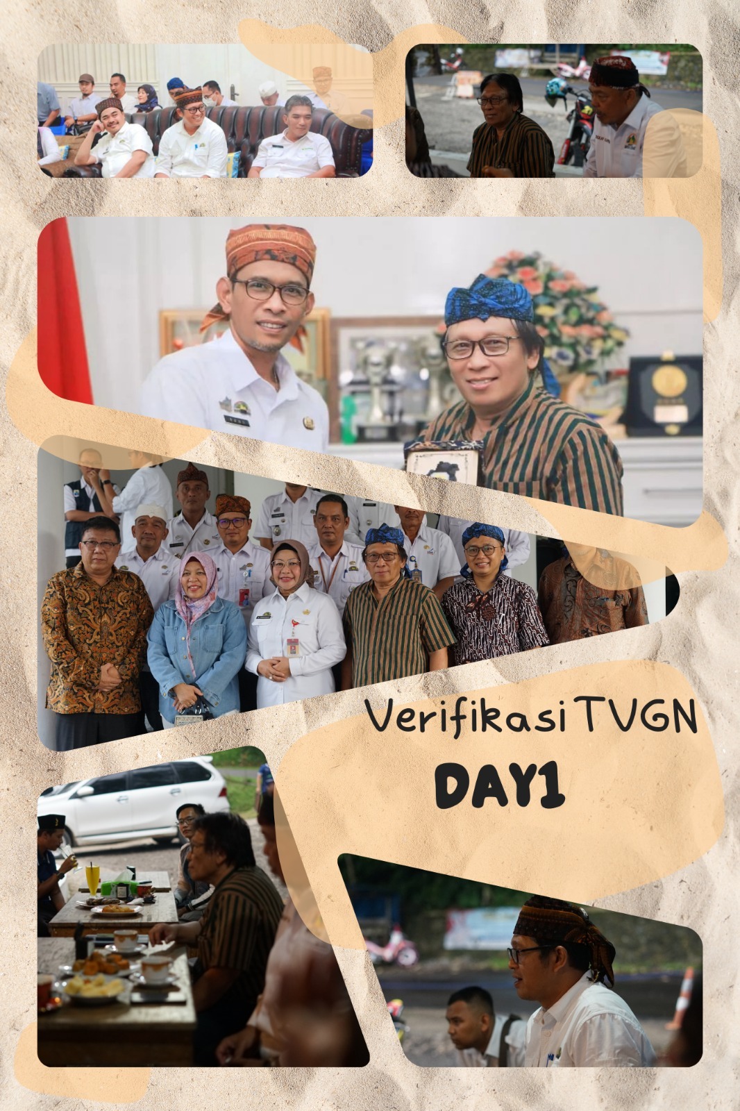Verifikasi TVGN hari pertama Geopark Nasional