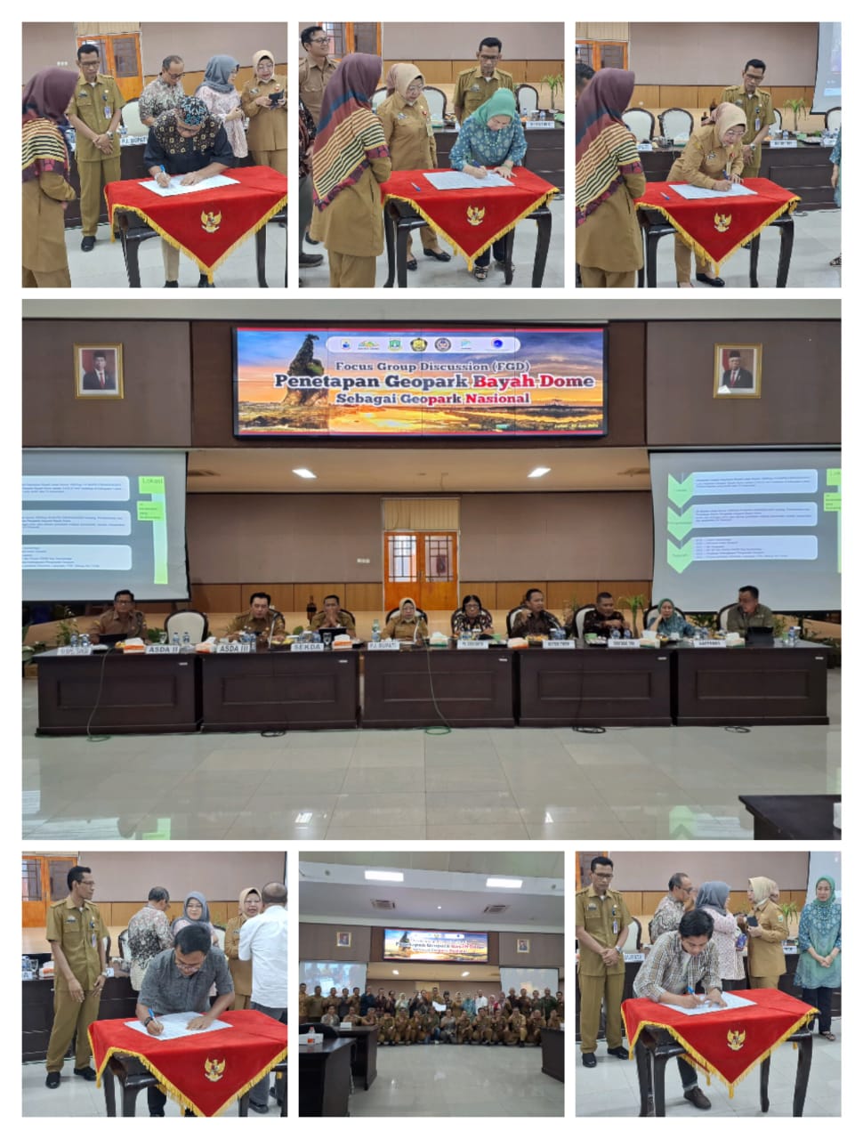 Fokus Group Discussion Penetapan Geopark Bayah Dome Sebagai Geopark Nasional