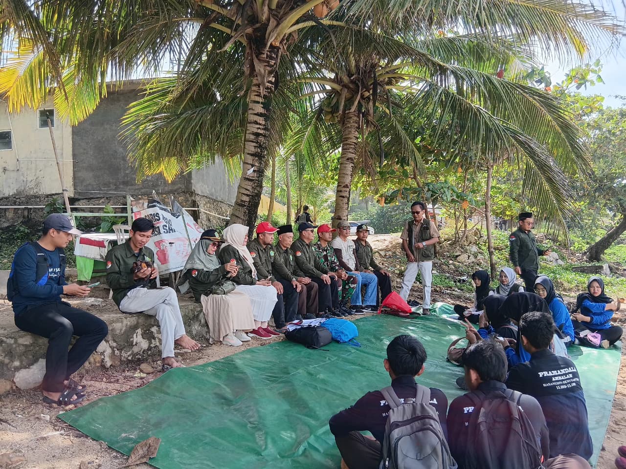 Gugus Mitigasi Lebak Selatan (GMLS)berkolaborasi  dengan Geopark Nasional Bayah Dome